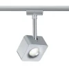 Skinnesystem ^ Paulmann URail Cube LED-spot, dæmpes 2.700 K krom