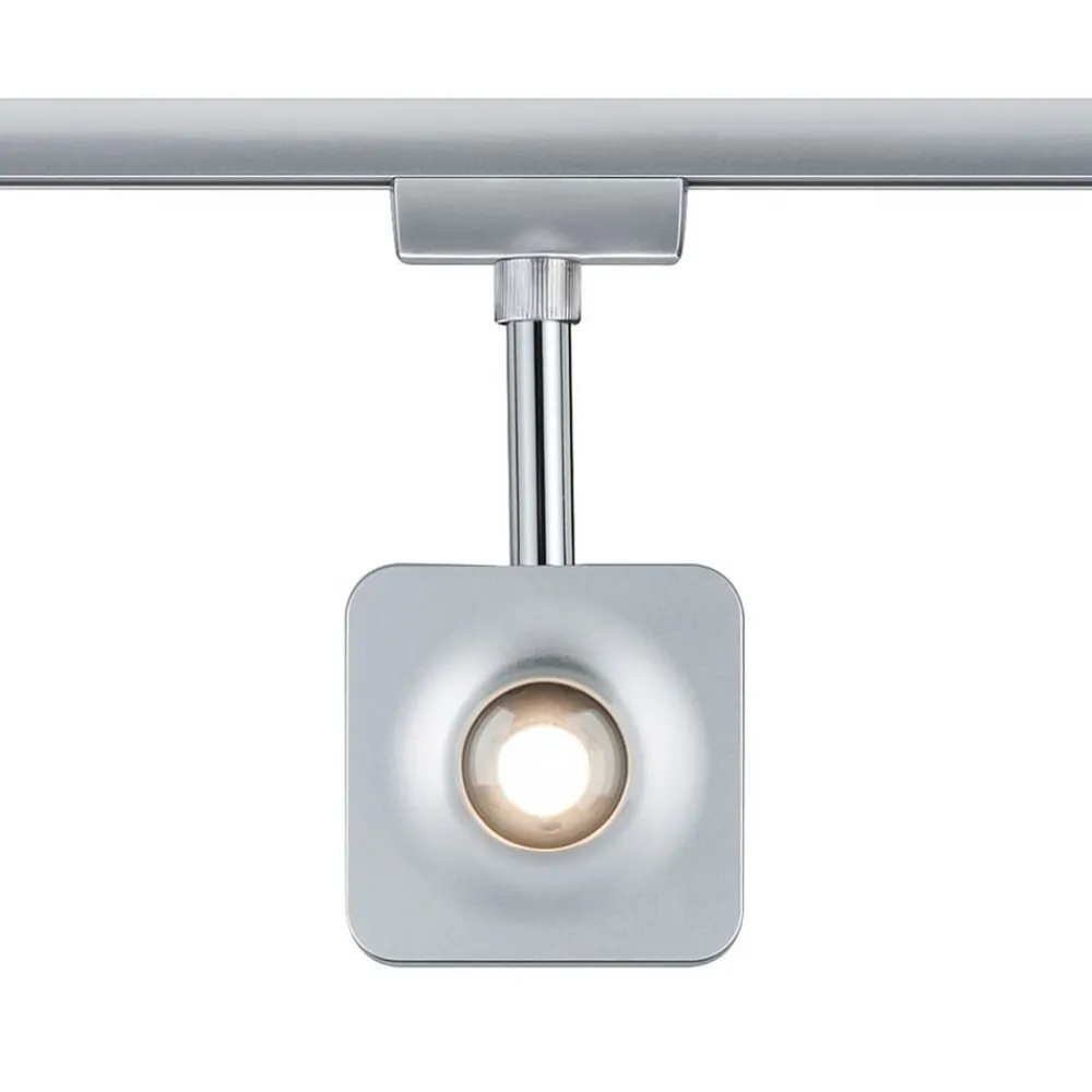 Skinnesystem ^ Paulmann URail Cube LED-spot, dæmpes 2.700 K krom