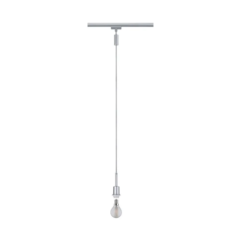 Skinnesystem ^ Paulmann URail DecoSystems pendel E14, mat krom