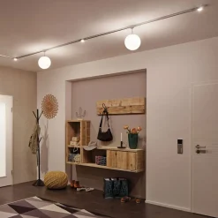Paulmann Skinnesystem > URail End Cap LED-slutstykke, mat krom