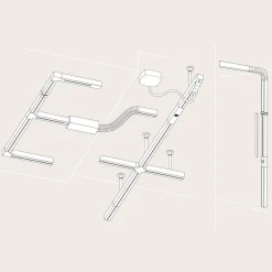 Paulmann Skinnesystem > URail ende-strømforsyning, hvid