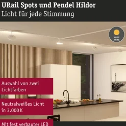 Paulmann Arbejdsrum/Kontor > URail Hildor LED-spot hvid 3.000K