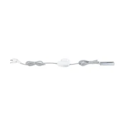 Paulmann Skinnesystem > URail indførelseskabel/afbryder, krom mat, 2,4 m