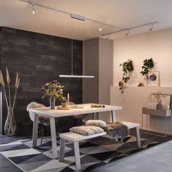 Paulmann Arbejdsrum/Kontor|Skinnesystem > URail LED-pendellampe Lento mat krom