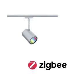Paulmann Skinnesystem > URail LED-skinnespot Luxe Zigbee krom mat GU10