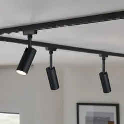 Paulmann Skinnesystem > URail LED-spot Tubo sort 3.000 K