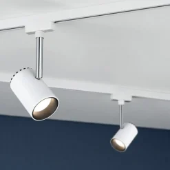 Paulmann Arbejdsrum/Kontor|Skinnesystem > URail Shine LED-spotlight i hvid