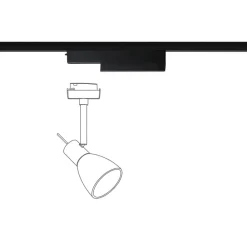 Skinnesystem ^ Paulmann URail skinneadapter, ZigBee, sort