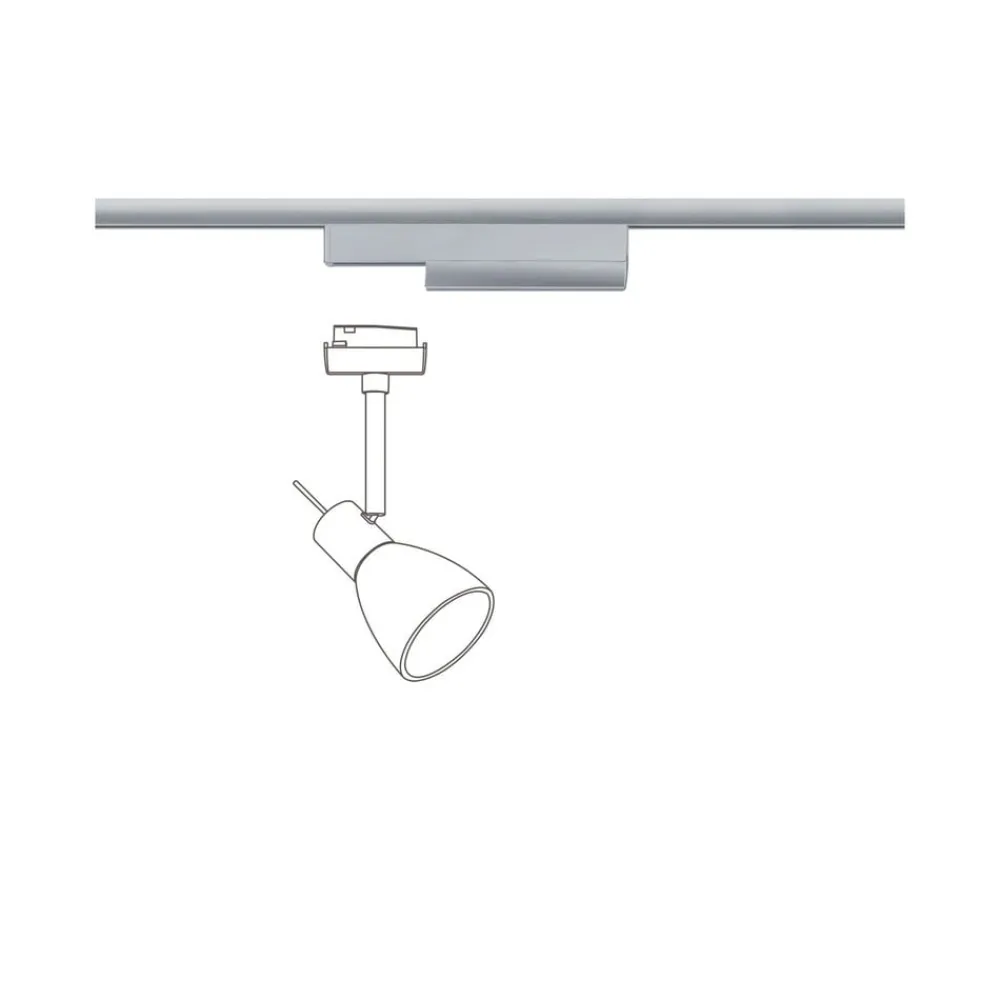 Paulmann Skinnesystem > URail skinneadapter Zigbee 3.0, krom mat