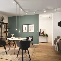 Arbejdsrum/Kontor|Skinnesystem ^ Paulmann URail skinne, hvid, længde 100 cm, aluminium