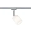 Arbejdsrum/Kontor|Skinnesystem ^ Paulmann URail Spot Blossom mat krom, satinglas