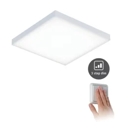 Paulmann Loftlamper > Velora LED-panel, 3-step-dim, 22,5x22,5cm