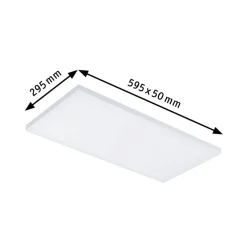 Paulmann Arbejdsrum/Kontor|Loftlamper > Velora LED-panel, 3-step-dim, 59,5x29,5cm
