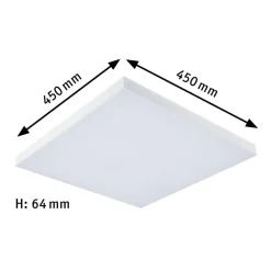 Paulmann Arbejdsrum/Kontor|Loftlamper > Velora Rainbow Panel 45x45cm hvid RGBW