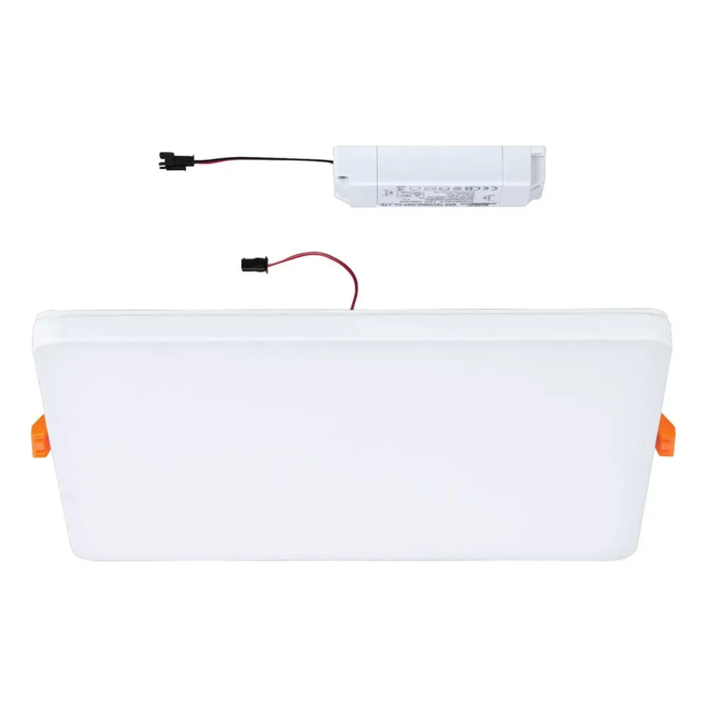 Paulmann Loftlamper|Indbygningsspots > Veluna Edge IP44 4000K dimm 20x20cm