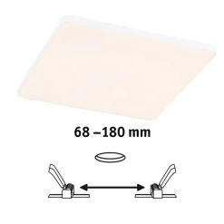 Paulmann Loftlamper > Veluna Edge IP44 3000K dimm 20x20cm