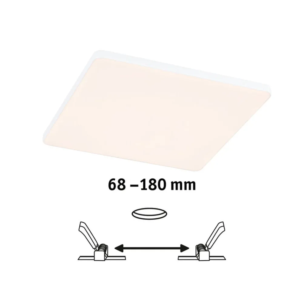 Paulmann Loftlamper > Veluna Edge IP44 3000K dimm 20x20cm