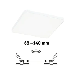 Paulmann Loftlamper > Veluna Edge IP44 4000K dimm 16x16cm