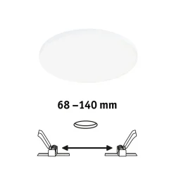 Paulmann Loftlamper > Veluna Edge LED indbygget IP44 4.000K Ø 16cm