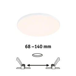 Paulmann Loftlamper|Indbygningsspots > Veluna Edge LED indbygget IP44 3.000K Ø 16cm