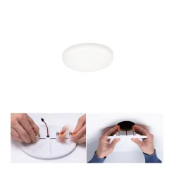 Paulmann Loftlamper|Indbygningsspots > Veluna LED-indbygningslampe 4.000K Ø7,5cm