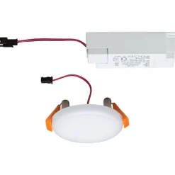 Paulmann Loftlamper|Indbygningsspots > Veluna LED-indbygningslampe 4.000K Ø7,5cm