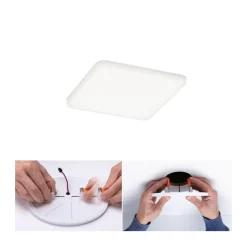 Paulmann Loftlamper|Indbygningsspots > Veluna LED 4.000 K 12,5x12,5