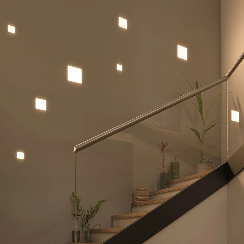 Paulmann Loftlamper|Indbygningsspots > Veluna LED 4.000 K 12,5x12,5