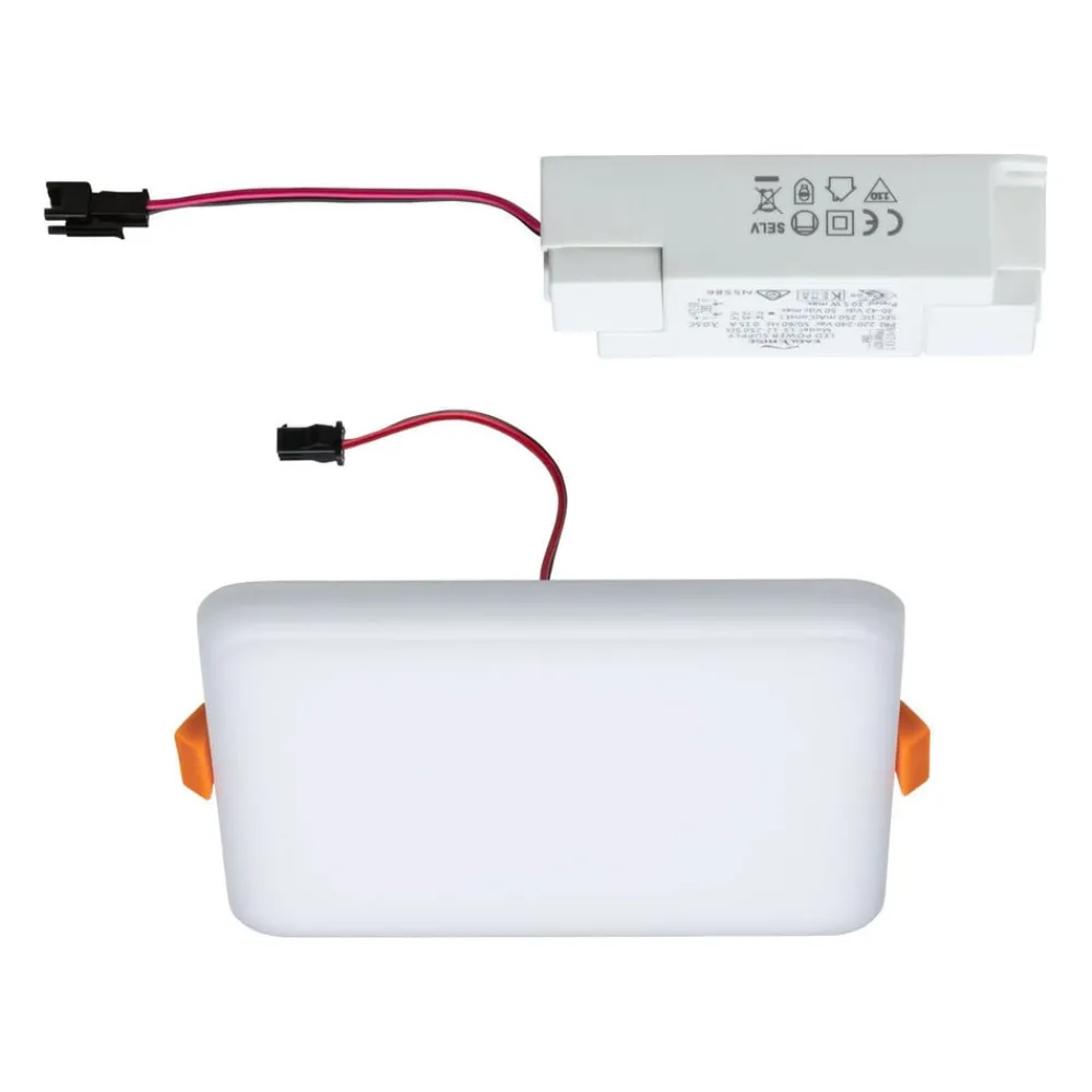 Paulmann Loftlamper|Indbygningsspots > Veluna LED 4.000 K 12,5x12,5