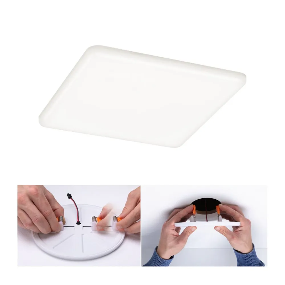 Paulmann Loftlamper|Indbygningsspots > Veluna LED 4.000 K 18,5x18,5