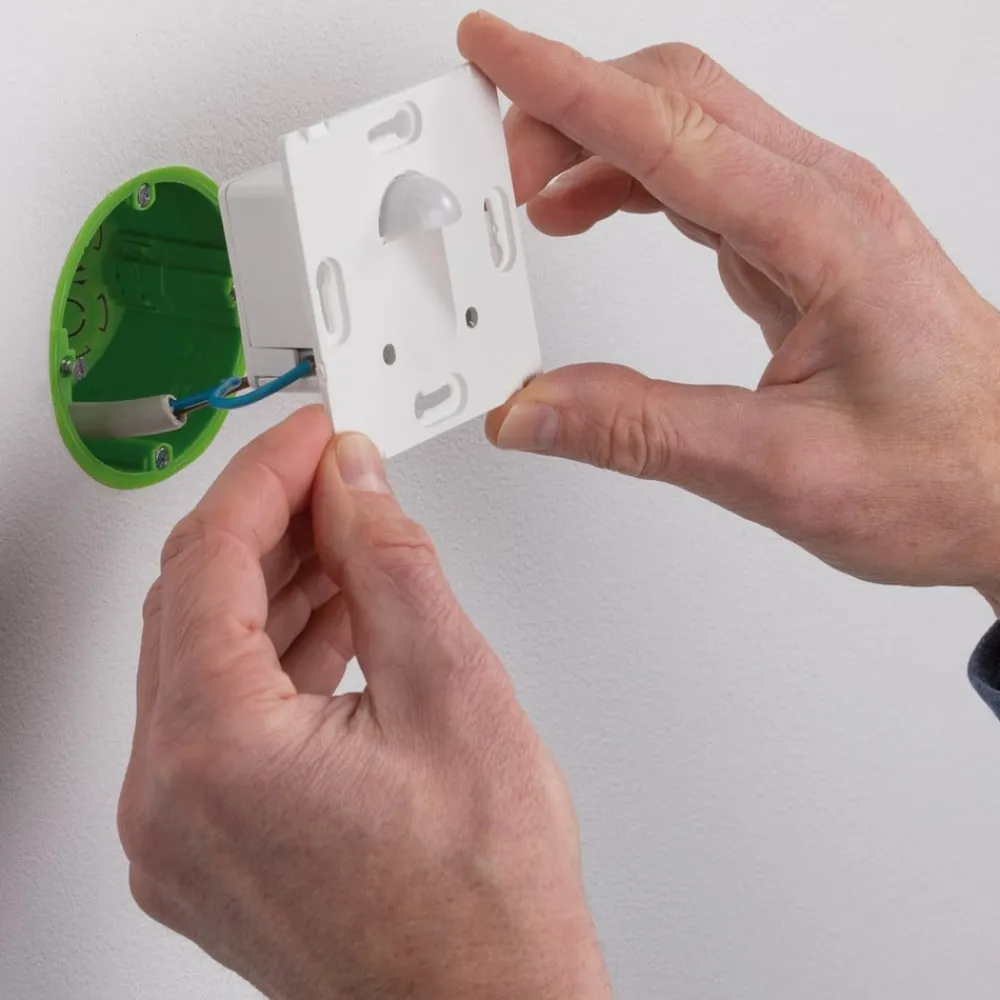 Paulmann Indbygningsspots|Spotlights > Wall indbygningslampe, sensor kantet hvid