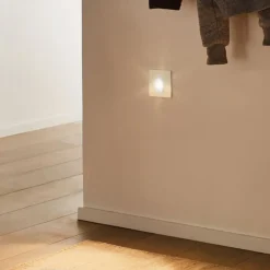 Paulmann Indbygningsspots|Spotlights > Wall indbygningslampe, sensor kantet hvid