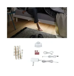 Paulmann Dekorationsbelysning|Led Strips > YourLED Night-sæt 3W med sensor, hvid