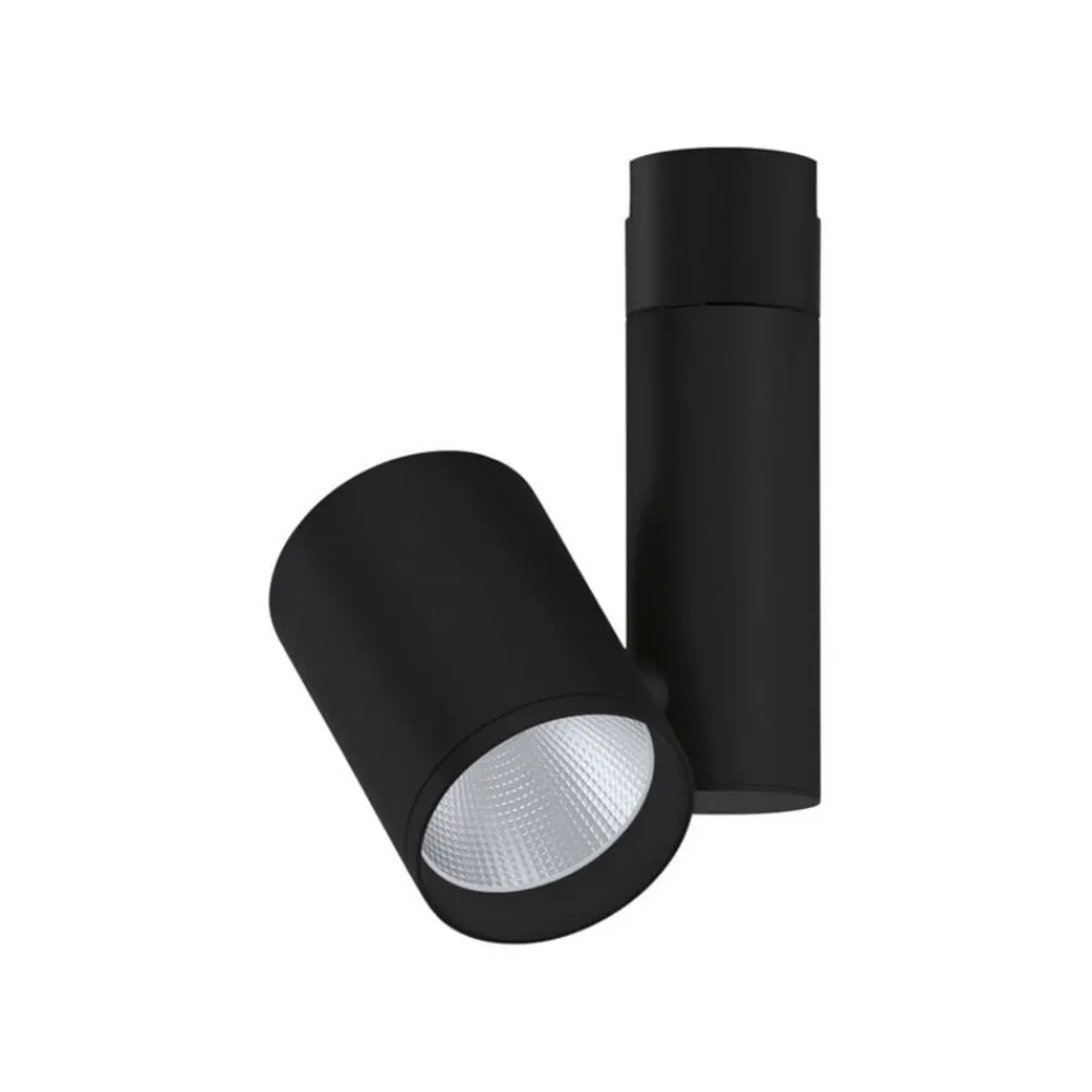 Paulmann Skinnesystem > Zeuz URail Spot 3.000K 39° sort mat