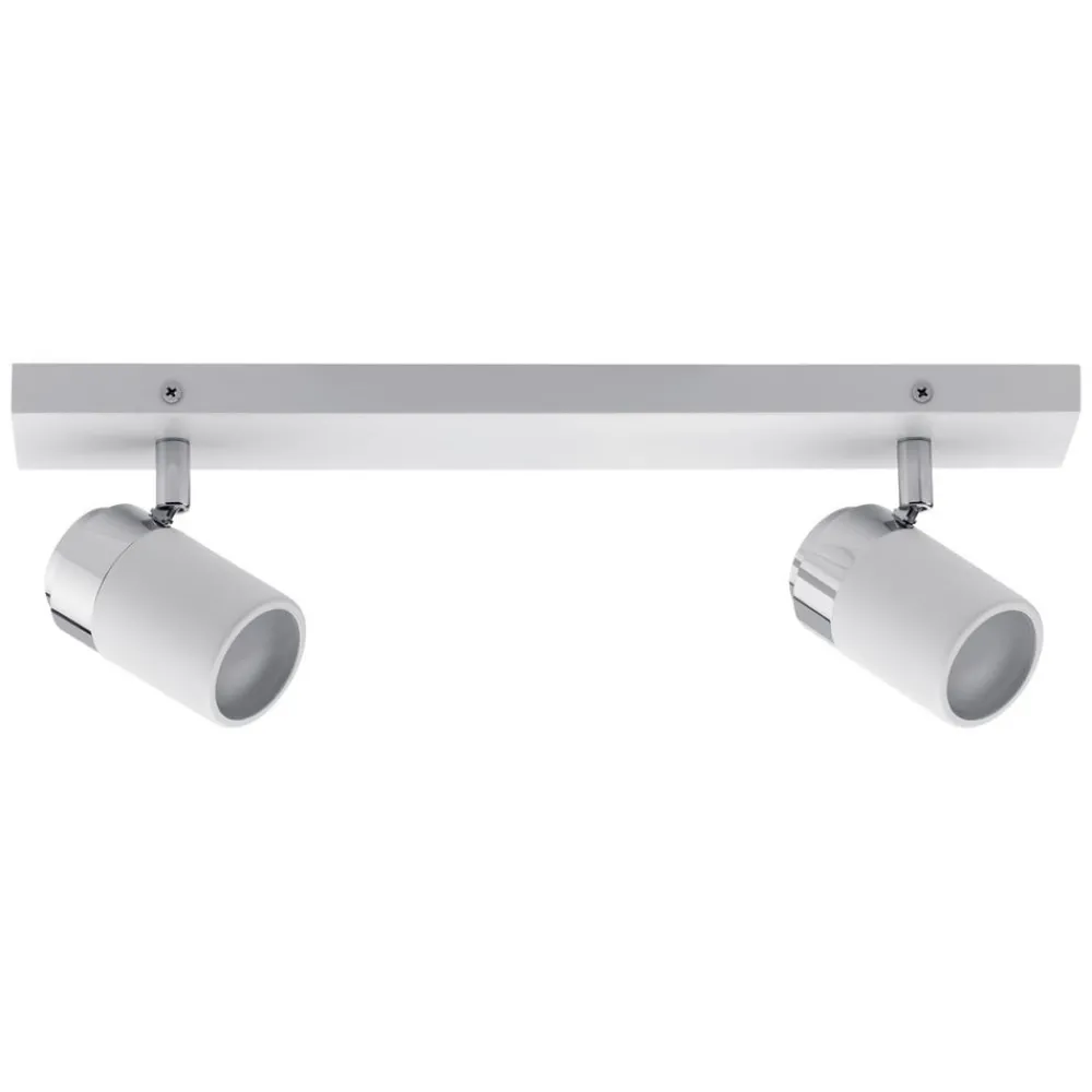 Paulmann Loftlamper|Spotlights > Zyli loftspot, hvid/krom, 2 lyskilder