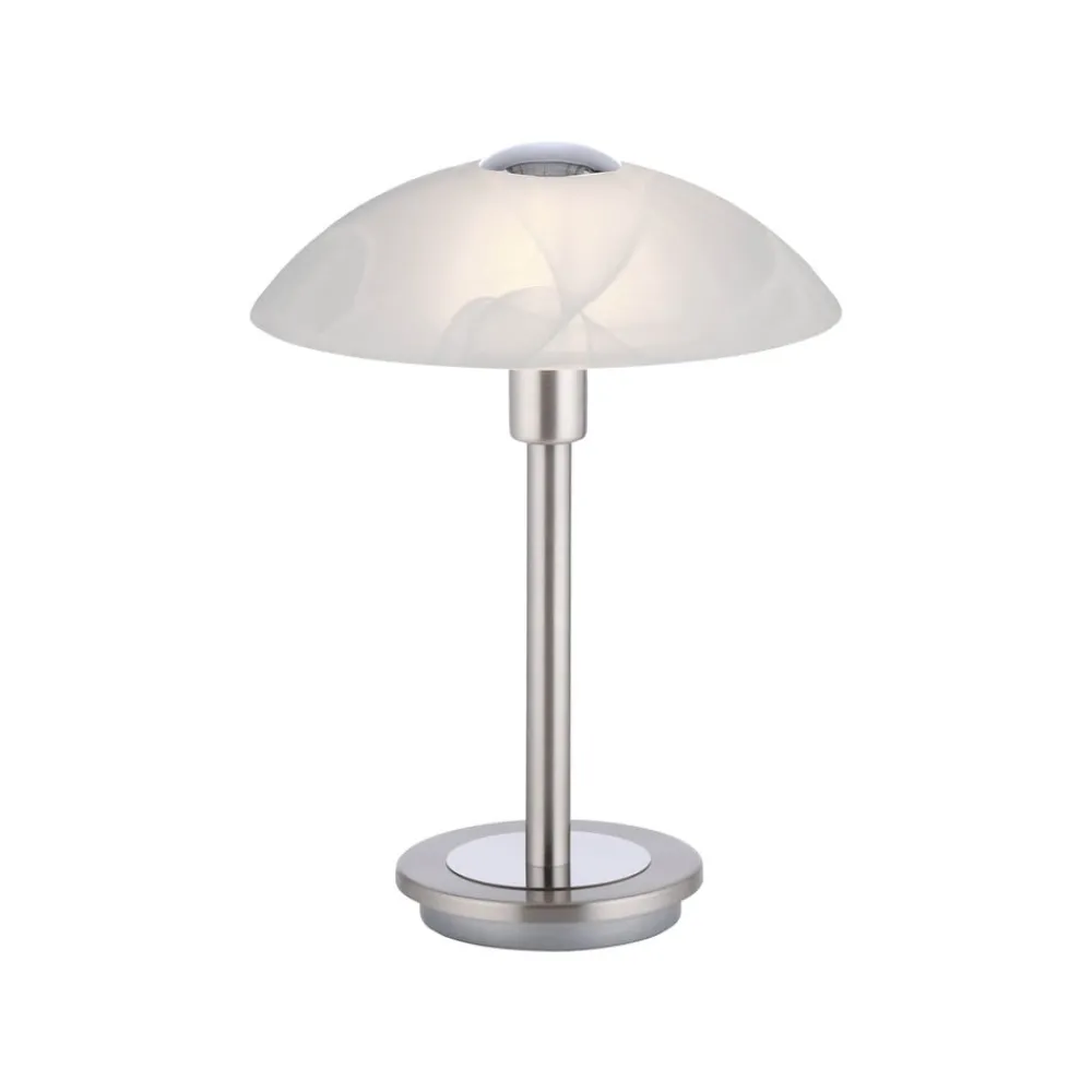 Bordlamper ^ Paul Neuhaus Enova bordlampe, stålfarvet