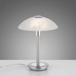 Bordlamper ^ Paul Neuhaus Enova bordlampe, stålfarvet
