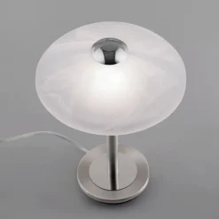 Bordlamper ^ Paul Neuhaus Enova bordlampe, stålfarvet