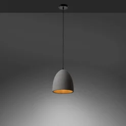 Paul Neuhaus Pendellamper > Eton hængelampe, grå, beton, Ø 21 cm, G9