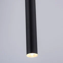 Pendellamper ^ Paul Neuhaus Flute LED-hængelampe 1 lyskilde sort