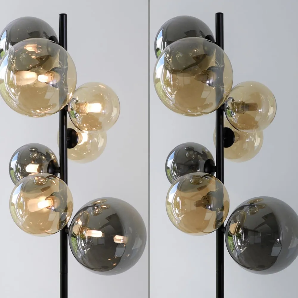 Paul Neuhaus Gulvlamper|Gulvlamper > gulvlampe Popsicle, glas, 155 cm høj, G9
