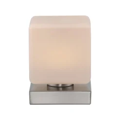 Paul Neuhaus Bordlamper > LED-bordlampe Dadoa, stål, glas, dæmpbar