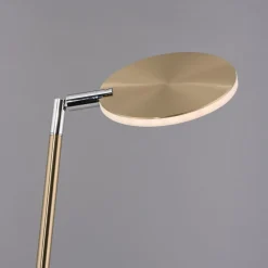 Paul Neuhaus Arbejdsrum/Kontor|Gulvlamper > LED-gulvlampe Akku-Bente, messing, CCT, USB-C