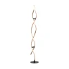 Paul Neuhaus Gulvlamper|Gulvlamper > LED-gulvlampe Polina, guld, metal, dæmpbar
