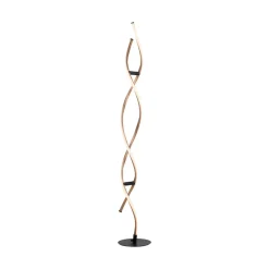 Paul Neuhaus Gulvlamper|Gulvlamper > LED-gulvlampe Polina, guld, metal, dæmpbar