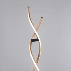 Paul Neuhaus Gulvlamper|Gulvlamper > LED-gulvlampe Polina, guld, metal, dæmpbar