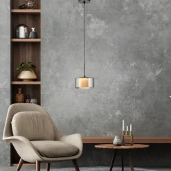 Paul Neuhaus Pendellamper|Pendellamper > LED-hængelampe Rika, Ø 15 cm, glas, dæmpbar