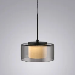 Paul Neuhaus Pendellamper|Pendellamper > LED-hængelampe Rika, Ø 15 cm, glas, dæmpbar