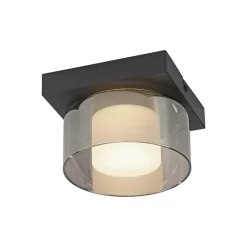 Paul Neuhaus Loftlamper > LED-loftlampe Rika, Ø 15 cm, glas, dæmpbar
