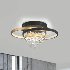 Paul Neuhaus Loftlamper|Loftlamper > LED-loftlampe Rotazo, glas, CCT, dæmpbar
